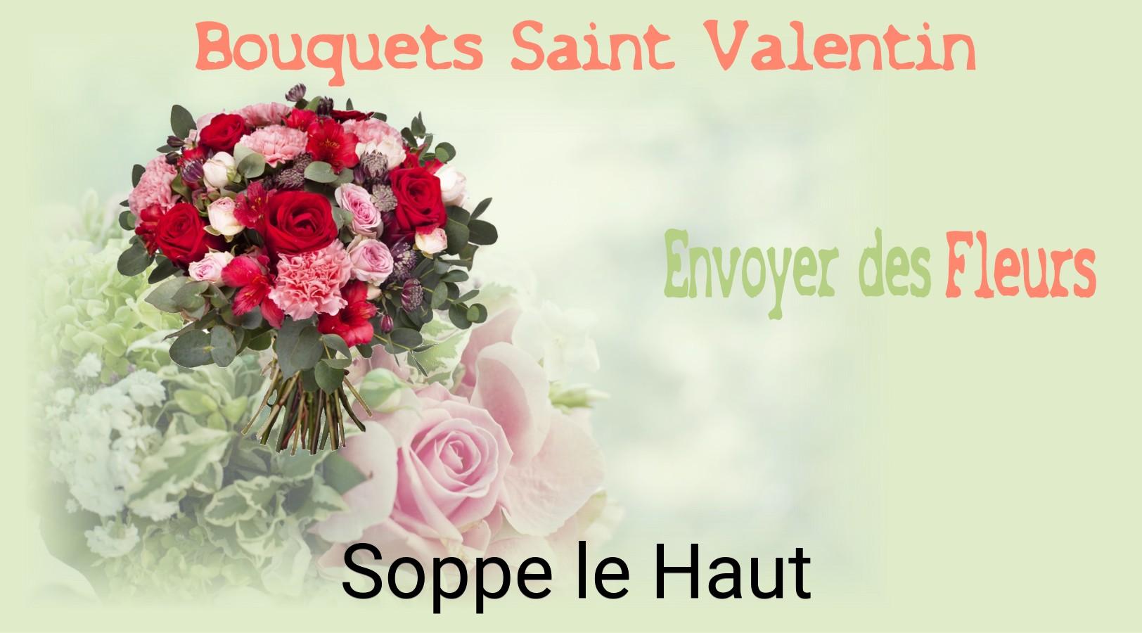 Roses de Saint-Valentin livrées à Soppe-le-Haut